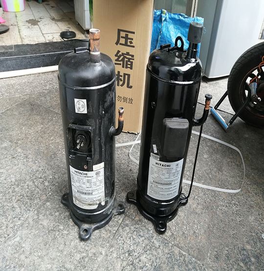 惠山中央空调压缩机的更换维修